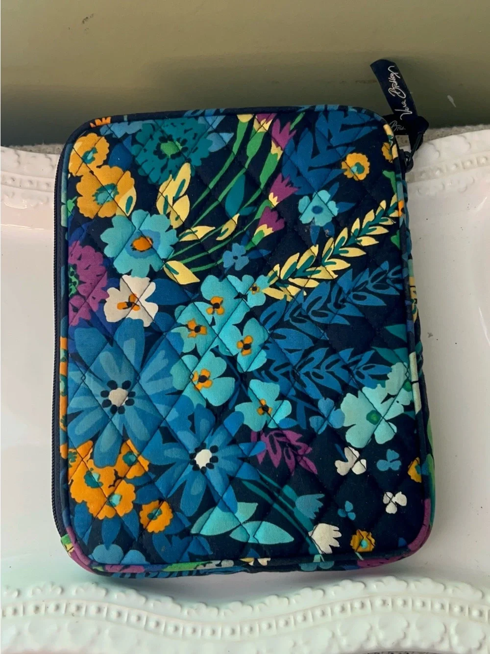 Vera Bradley Tech/Tablet Sleeve in Midnight Blues